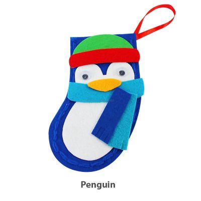 Felt Christmas Deco Stocking Kit - Penguin