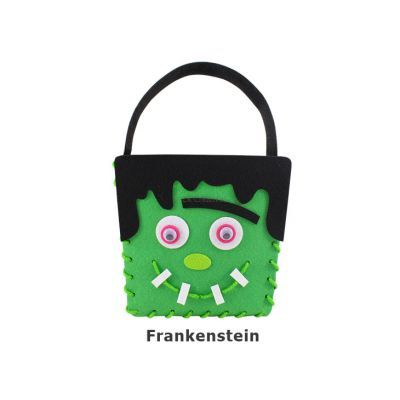 Felt Candy Bag - Mr Frankenstein