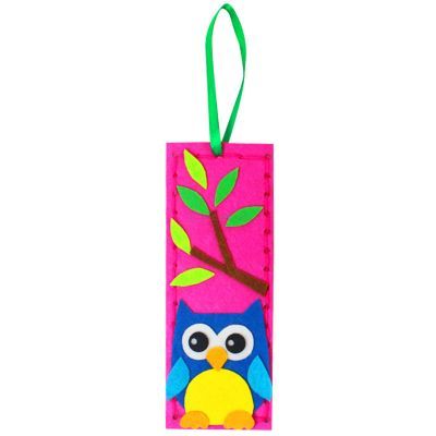 Felt Cutie Bookmark - Owl