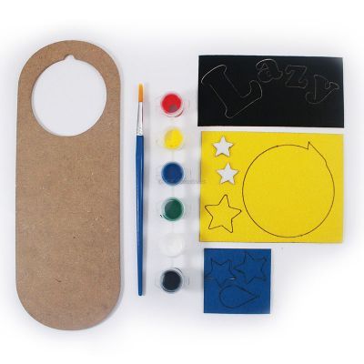 Felt Emoji Door Hanger Kit - Contents