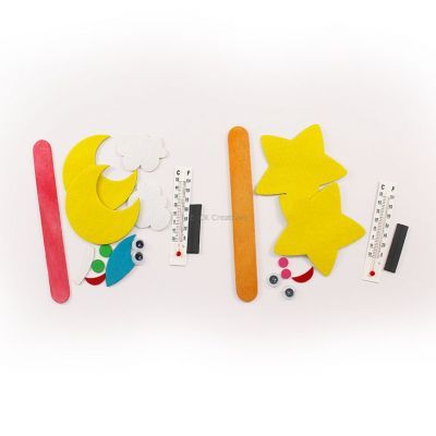 Felt Thermometer Magnet Set Pack of 2