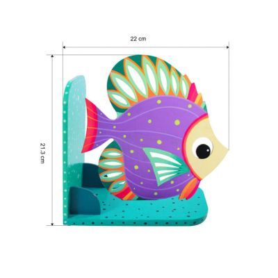 Animal Bookend Aquatic Theme - Beautiful Angelfish