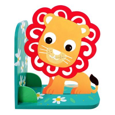 Animal Bookend Safari Theme - Lionel Lion