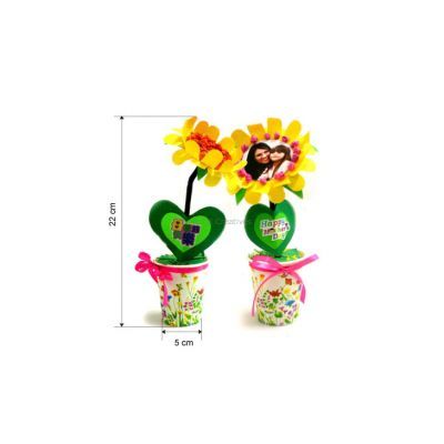 Paper Sunflower Pot - Pack of 10