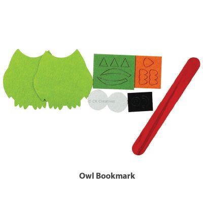Felt Owl Bookmark - Content