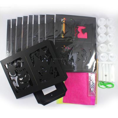 DIY Halloween Lantern Pack of 10 - Contents