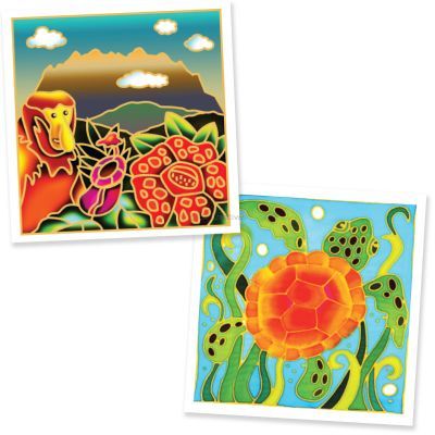 Batik Painting 2-in-1 Box Kit - Set 14