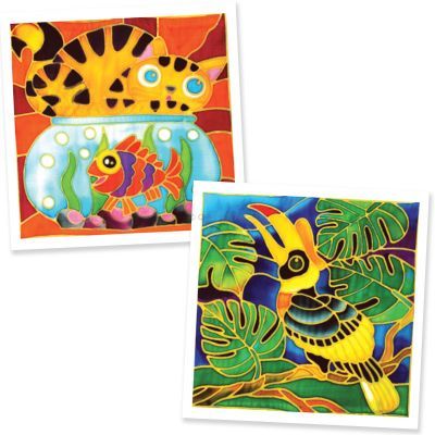 Batik Painting 2-in-1 Box Kit - Set 15