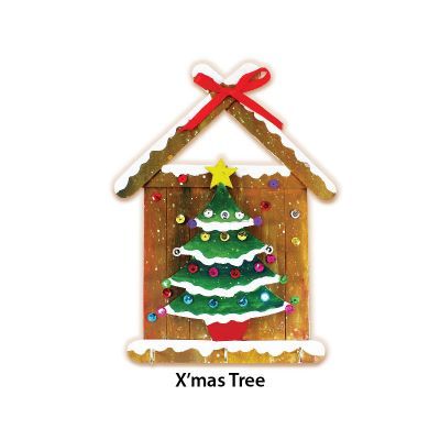 Christmas Key Hanger Kit - X'mas Tree