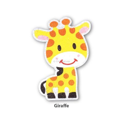 5-in-1 Sand Art Animal Board - Giraffe