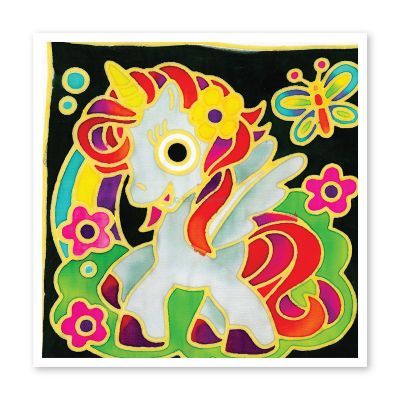 Batik Painting 3-in-1 Kit - Unicorns!