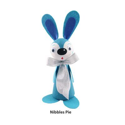 Felt & Polyfoam Bunny Deco - Nibbles Pie