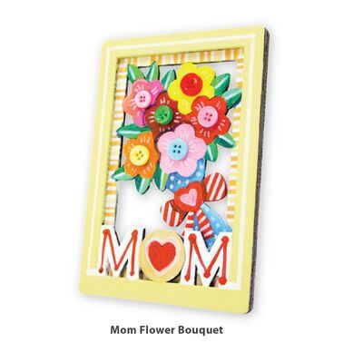 Paint With Love - 3D Mother’s Day Deco Stand Kit - Mum Flower Bouquet