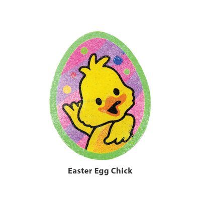 Sand Art Easter Egg Deco Board - Easter Egg Chick