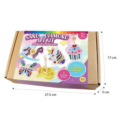 Sand Diamond Art Kit - All Things Adorable - Box Size