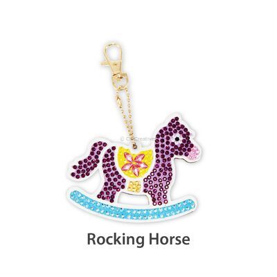 Sand Diamond Art Kit - All Things Adorable - Rocking Horse
