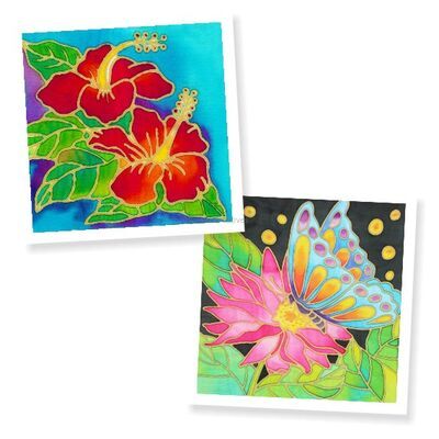 Batik Painting 2-in-1 Box Kit - Set 12