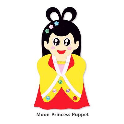 Mid-Autumn Felt Puppet - Moon Princess