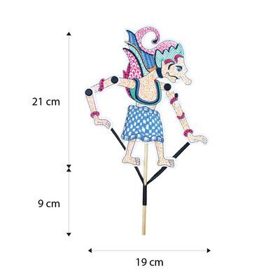 Wayang Kulit Paper Puppet Kit - Size