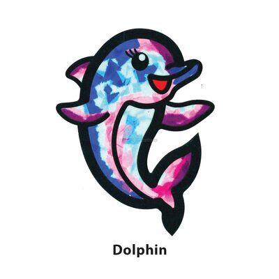 Suncatcher Animal Paper Kit - Dolphin