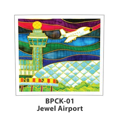 Singapore Theme Batik Painting Kit - Changi Jewel Airport