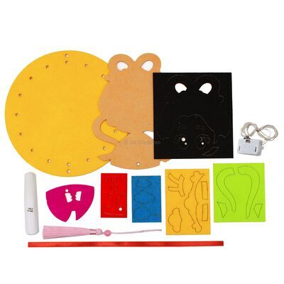Mid-Autumn Felt Hanging Deco Kit - Moon Princess / Moon Rabbit
- Contents