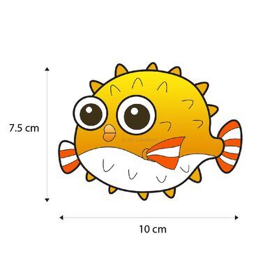 Wooden Sealife Animal Magnet Kit - Size