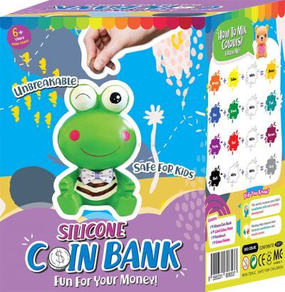 Silicone Coin Bank Painting Series C - Kit - Packaging Back
