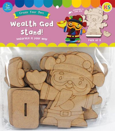 Wealth God Stand Pack of 5 - Packaging Front