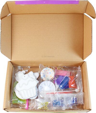 Sand Diamond Art Kit - All Things Adorable - Contents