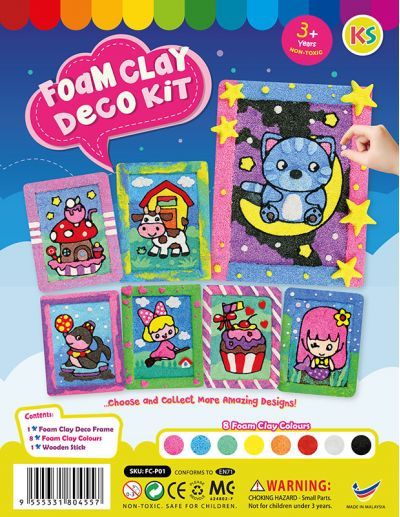 Foam Clay Deco - Kit