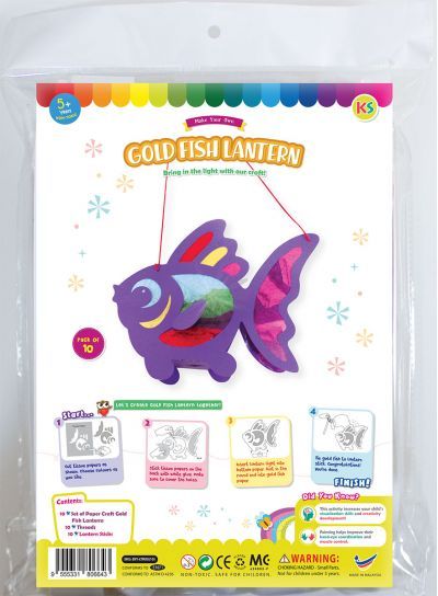 Goldfish Lantern Pack of 10 - Packaging Front