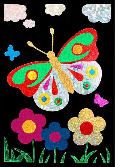 Foil Art - Butterfly