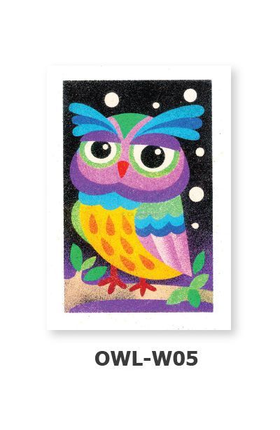 Creative Sand Art - Barn Owls - OWL-W05