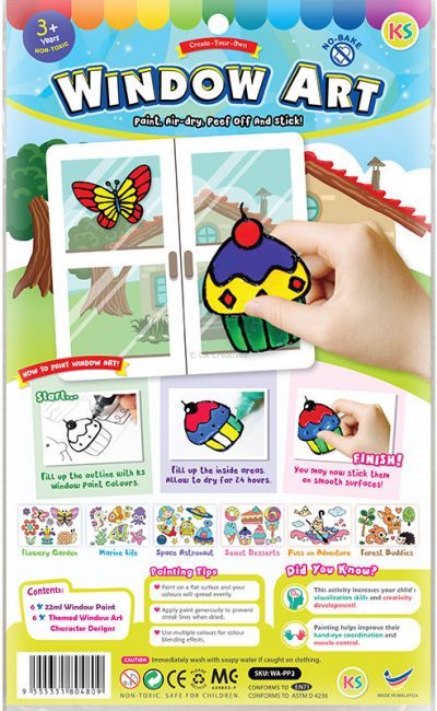 Window Art Kit - Packaging Back