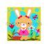 Canvas Art Medium With Jewel Sticker - Sample - Rabbit