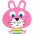 Sand Art Animals Deco Board - Riley Rabbit