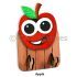 3D Fruit Key Hanger - Apple