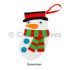 Felt Christmas Deco Stocking Kit - Snowman