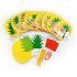 Pineapple Hanging Deco - Pack of 10