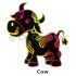 Scratch Art Farm Animal - Cow