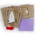 LED Wooden Lantern Kit - Contents