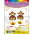 Felt Chinese New Year Wealth God Hanger Pack of 5 - Packaging Front