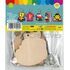 Father's Day Keychain Pack of 5 - Packaging Back