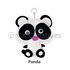 Felt Animal Plushie Kit - Panda