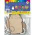 Mother's Day Keychain Pack of 5 - Packaging Back