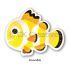 5-in-1 Sand Art Sealife Board - Clownfish