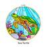 Batik Painting Hoop Kit - Sea Turtle