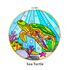 Batik Painting Hoop Kit - Sea Turtle