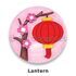 Chinese New Year Deco Board Magnet Kit - Lantern